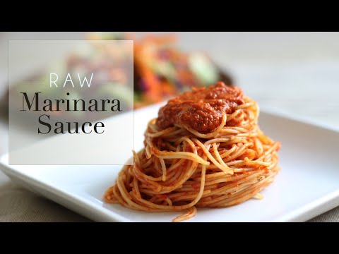 Raw Marinara Sauce