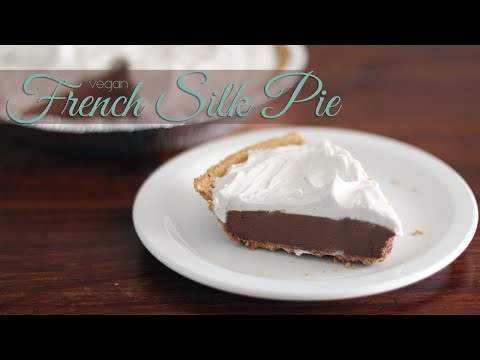 Vegan French Silk Pie