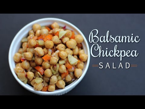 Balsamic Chickpea Salad