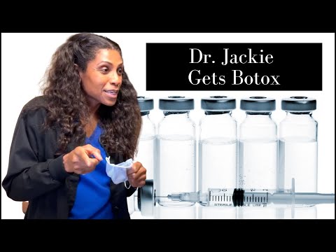 DR. JACKIE RECEIVES BOTOX ON HER CROW’S FEET! |BTS LIVE BOTOX