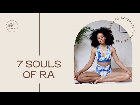 12 African Yoga Poses to activate your 7 Souls of RA