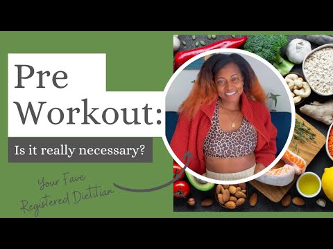 Pre Work Out: Is It Necessary?