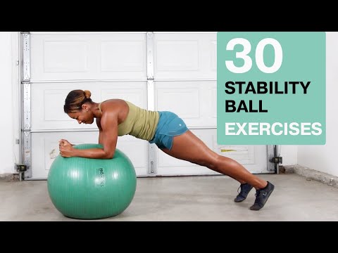 30 Stability Ball Exercises