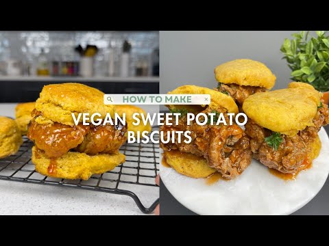 Vegan Southern Buttermilk Sweet Potato Biscuits Just Like Grandma’s Recipe!