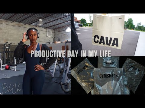 VLOG: Gymshark Haul ! errands, gym, bowling, late night cookies, etc.