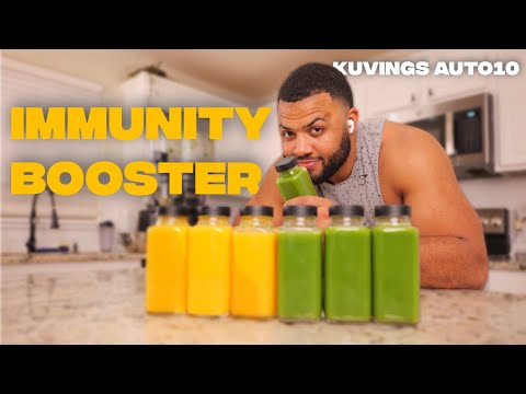 Skip the Sick Days with This Green & Orange Immunity-Boosting Juice!