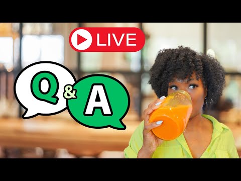 LIVE Q&A Eating Raw, Traveling, and More