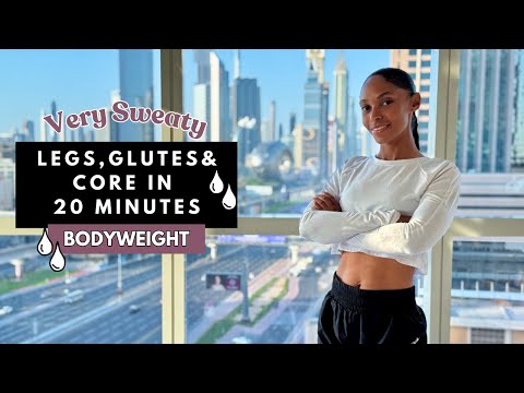20min LEGS & GLUTES Lower Body Workout | BODYWEIGHT 🔥