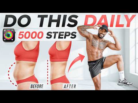 5,000 STEPS Indoor Workout | No Equipment, No Jumping at Home!