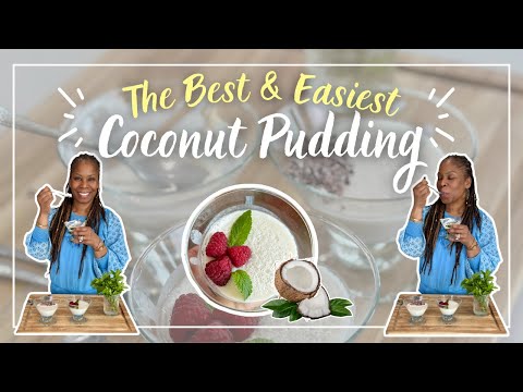 The Best & Easiest Coconut Pudding | Vegan Keto | Low Carb | Must Try Recipe