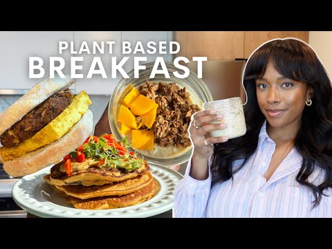 Plant-based prep ahead breakfast ideas | healthy vegan recipes
