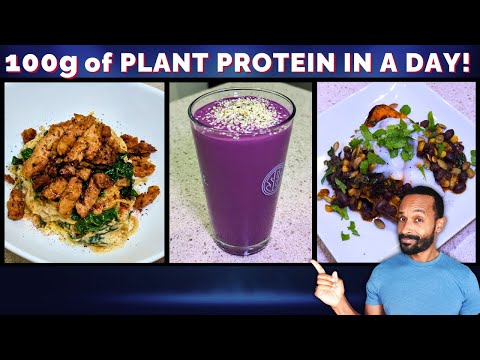 What I Eat in My 30’s to Hit 100g of Plant Protein & 55g of FIBER!