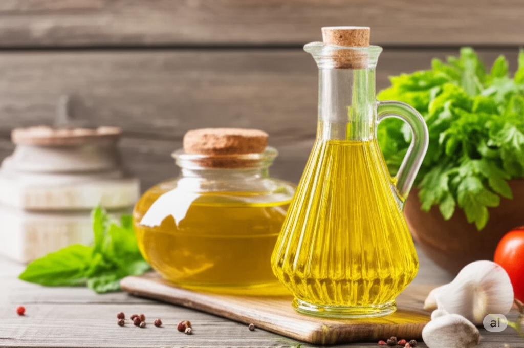 bottle of canola oil