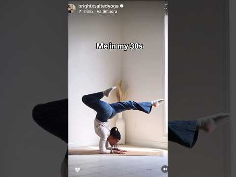 Whoever said you fall apart at 30 was lying.Only you can decide that🤍 #pilates #yoga #athomeworkout