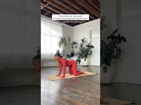 Strengthen your core, spine and back.