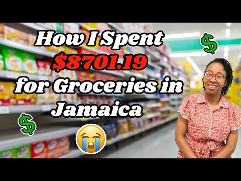 Real Cost of Groceries in Jamaica