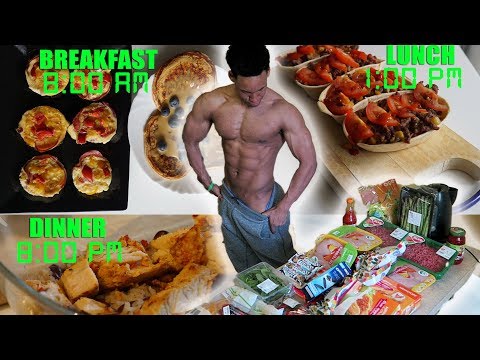 MY EXTREME FAT LOSS DIET – Full Day OF Eating – Meal By Meal 2018