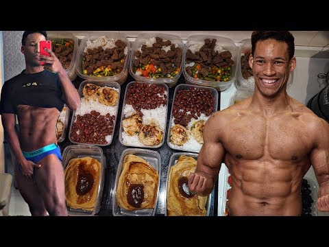 FULL DAY OF EATING – My Diet To Build Lean Muscle Mass