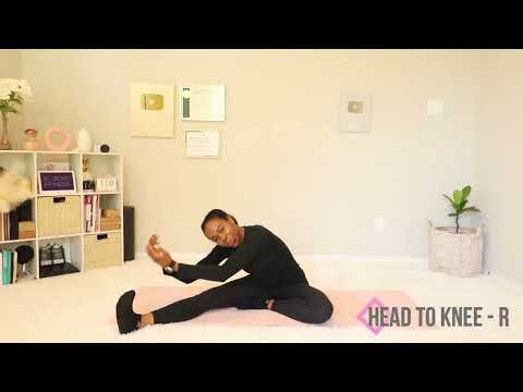 Quick Relaxing Yoga for Bedtime (5 Min)