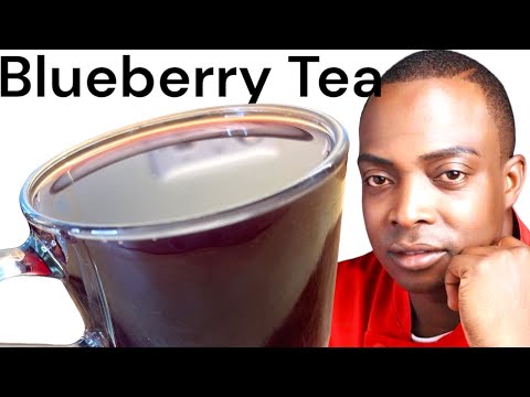 Drink This Blueberry tea is rich!! been shown to help make your immune system work better.