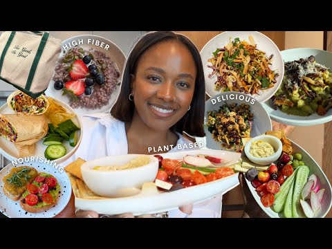 Plant-based What I EAT In a Few Days | easy, delicious, and healthy summer meal ideas