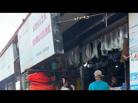 From the donator to get the material to fixing the house in  ￼ Philippine￼  🇵🇭