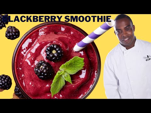 Ricardo’s BEST Blackberry Smoothie Recipe EVER!