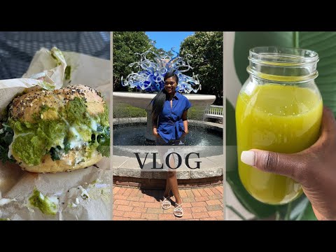 Healthy Juice Recipes, Vegan Cafe Visit & Solo Botanical Garden Day
