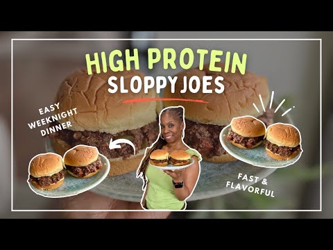 WEEKNIGHT SLOPPY JOES | MEATLESS + HIGH PROTEIN | 15 MINUTE DINNER IDEAS
