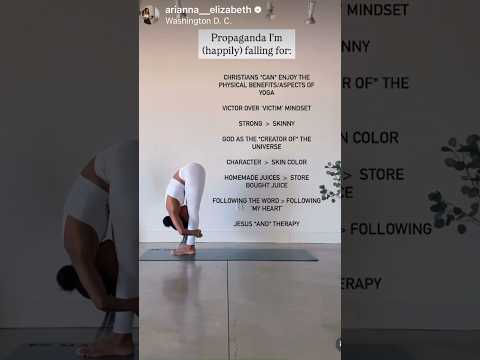 #propoganda  I’m falling for 🤍 #yoga #yogateacher
