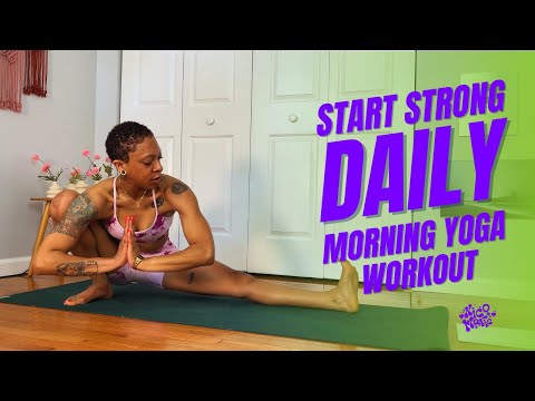 Intermediate Start Strong Daily Morning Yoga Workout | 5 Minutes
