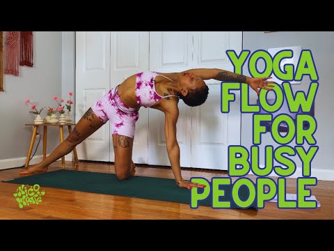 Yoga Flow for Busy People | Quick & Energizing | 7 Minutes