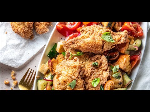 Fried Catfish Panzanella