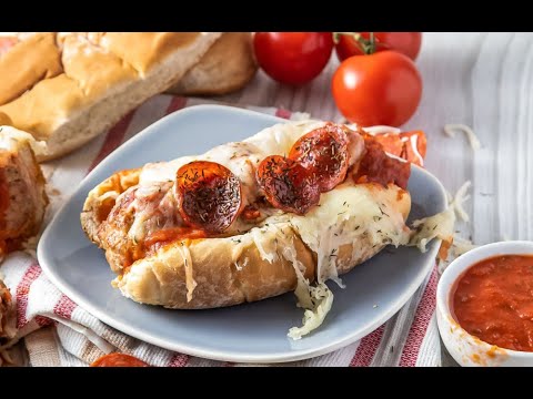 Bacon Meatball Subs