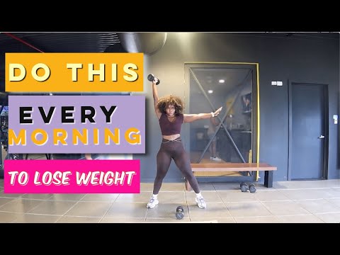 The ONLY Workout You Need to Lose Weight in the Morning! DO THIS EVERY MORNING WALK AND TONE!