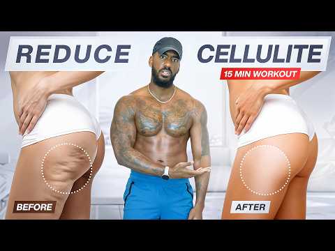 15 Min BOOTY & THIGH Workout | How To ACTUALLUY Get Rid Of CELLULITE!