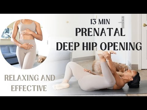 13 Min Prenatal Deep Hip Opening Stretch