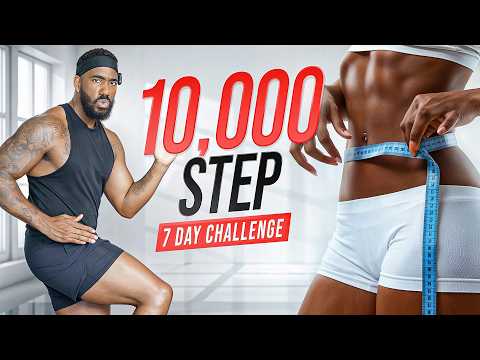 10,000 Steps at Home Challenge | Daily Workout At Home (Burn Calories!)
