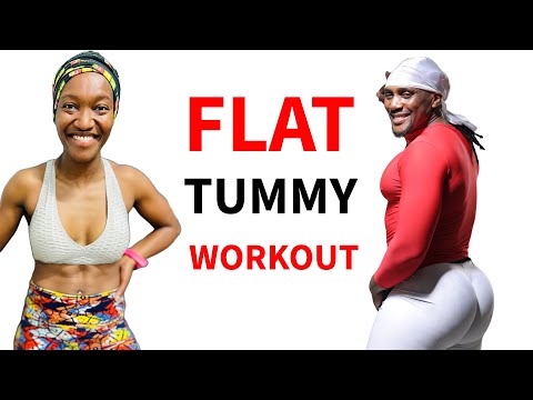 GET A FLAT TUMMY FAST WITH THIS WORKOUT!