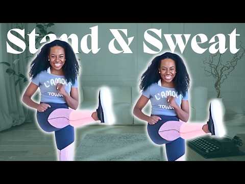 10-Min Standing Cardio HIIT | No Equipment Needed