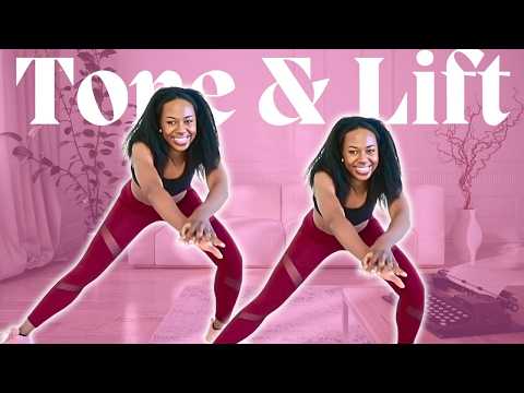 10-Min Standing Butt & Thigh Toning | No Equipment, All Levels
