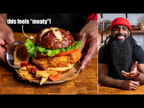 This Crispy Vegan Burger Will Blow Your Mind! You Won’t Believe What It’s Made From! | Vegan Meals