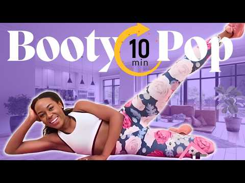 10-Min Booty Blast | High-Energy, No Equipment
