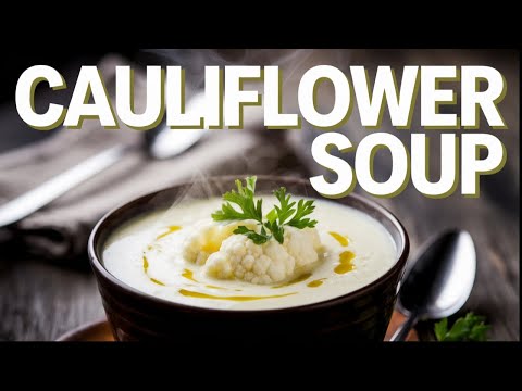 Lose Weight FAST with VEG  Detox Water and Nourishing Cauliflower Soup?