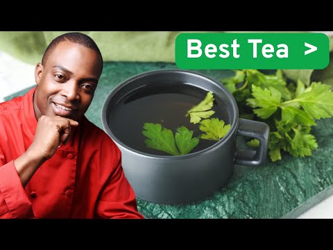 Diabetic tea parsley with lemon | DETACH Sugar from Your Blood with Parsley Lemon Tea!