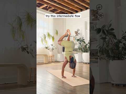 Intermediate yoga flow