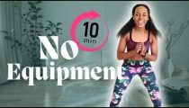 10-Min HIIT Cardio Burn | No Equipment, All Intensity