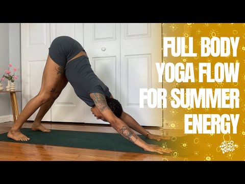 Full Body Yoga Flow For Summer Energy | 15 Minutes