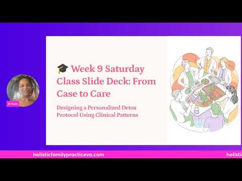 From Case to Care: How to Build Personalized Detox Protocols Using the Therapeutic Order