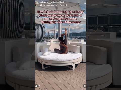 It’s lighter to let it go 🫶🏽🥰 #letitgo #yoga